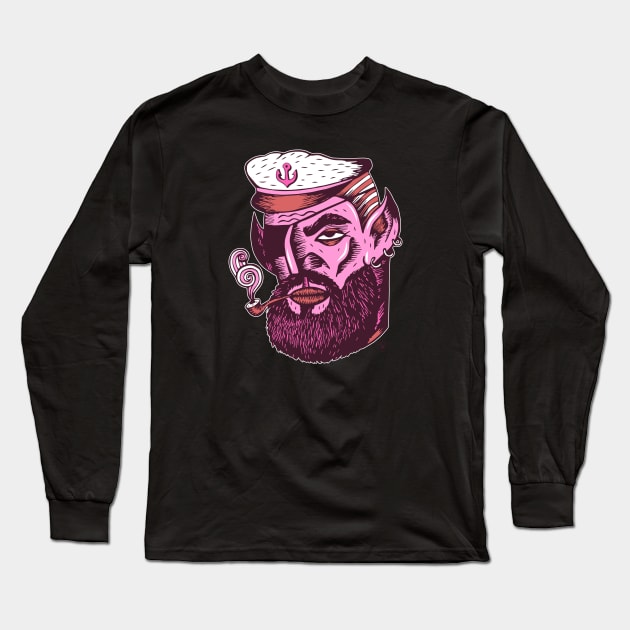 Pirate Elf 2.0 Long Sleeve T-Shirt by Super South Studios